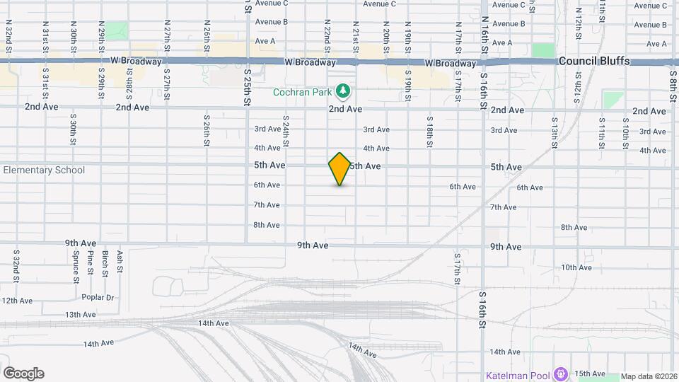 2117 6th Ave Map and Location Details