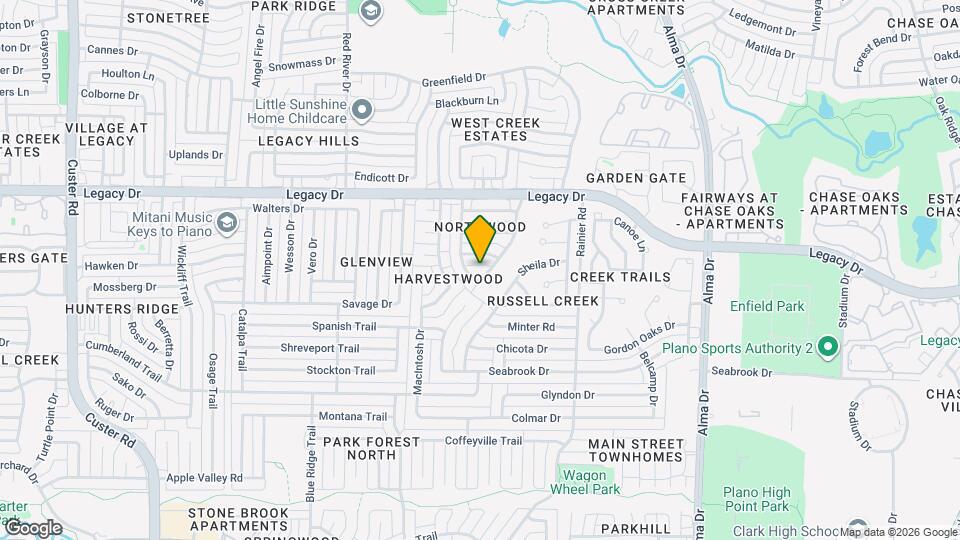 6757 Burr Oak Dr Map and Location Details