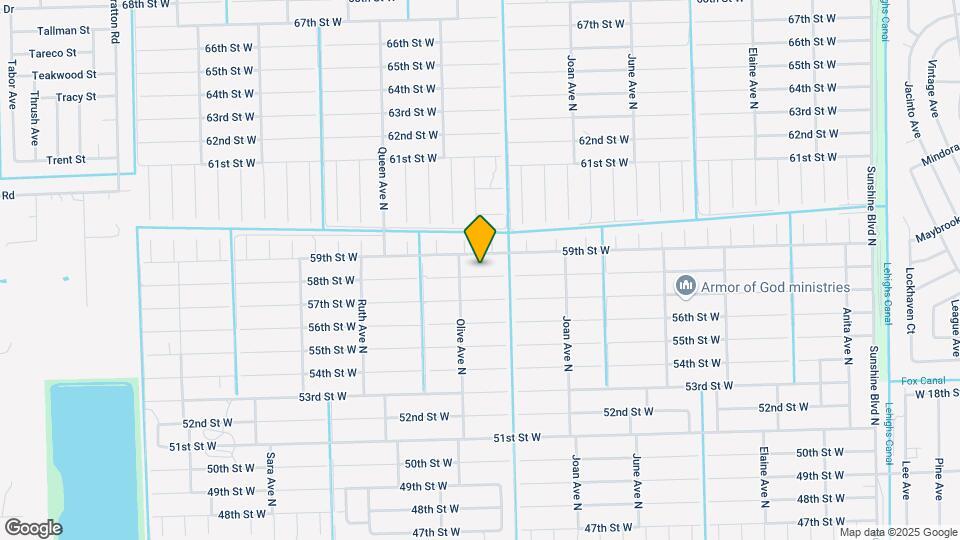 3108 58th St W Map and Location Details