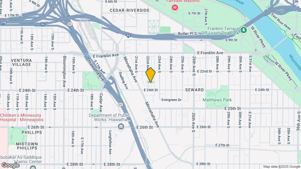 2313 22nd Ave S, Unit 2 Map and Location Details