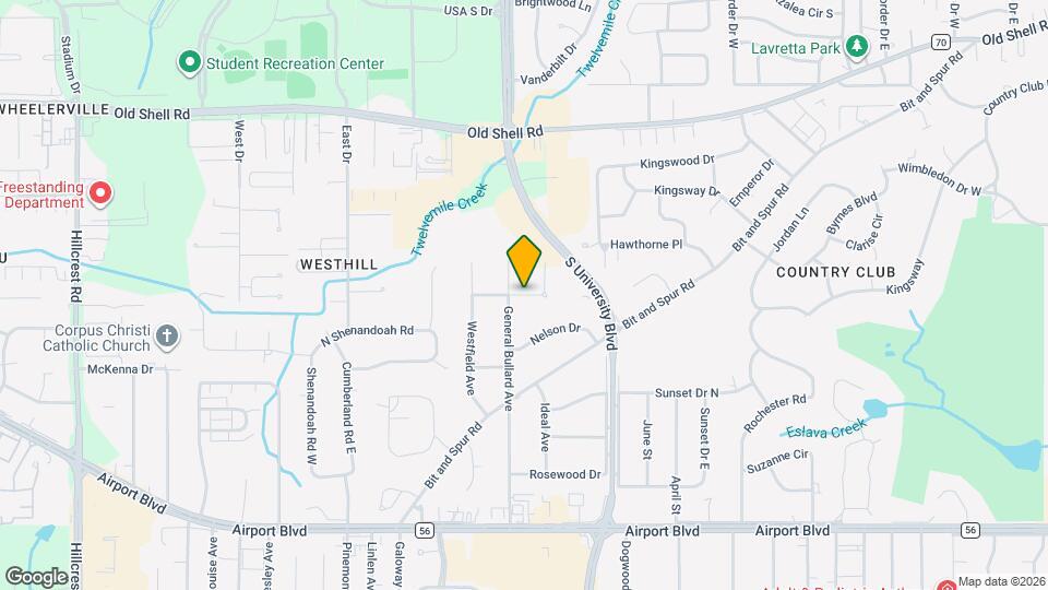 4657 Barbara Mitchell Dr Map and Location Details