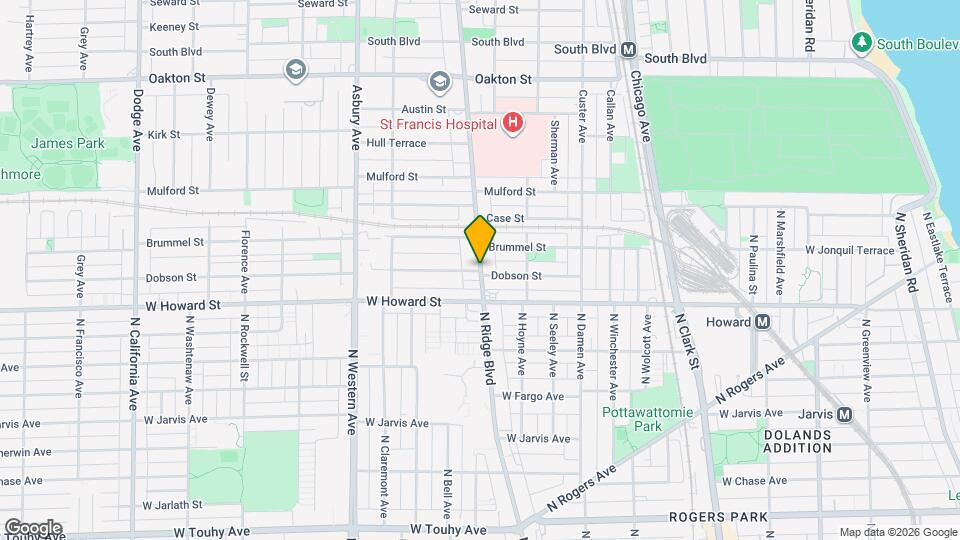 129 Ridge Ave, Unit 2 Map and Location Details