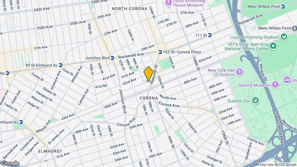 99-10 43rd Ave Mapa y Detalles de la Ubicación