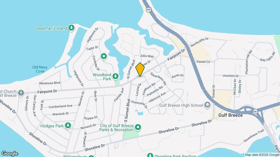 205 Fairpoint Dr Mapa y Detalles de la Ubicación