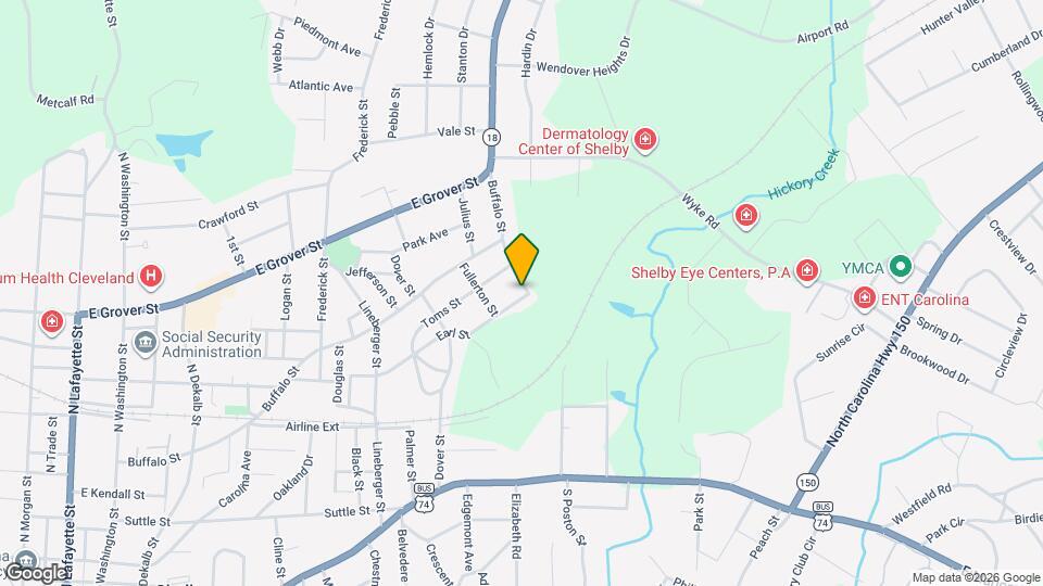 1117 Earl St Map and Location Details