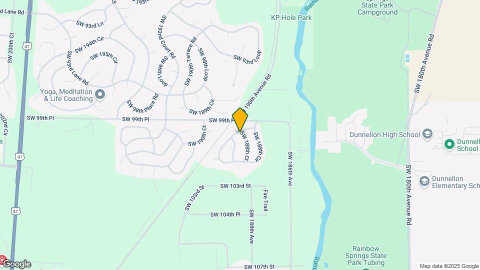 10163 SW 188th Cir Map and Location Details