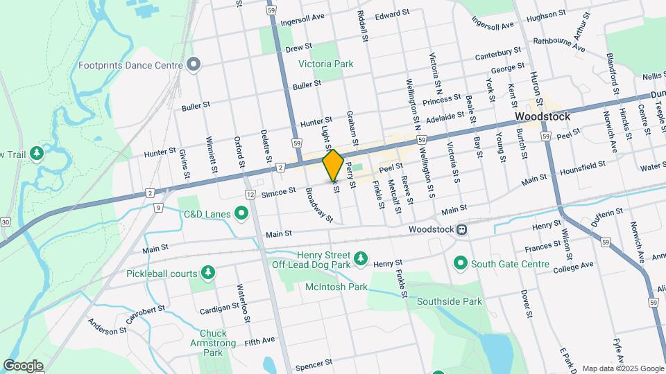 34 Brock St Map and Location Details