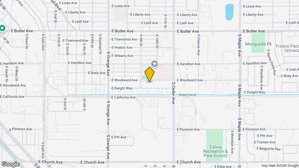 3948 E Woodward Ave Mapa y Detalles de la Ubicación