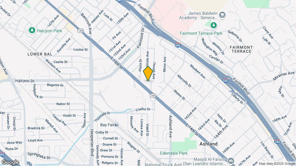 1457 Oriole Ave Mapa y Detalles de la Ubicación