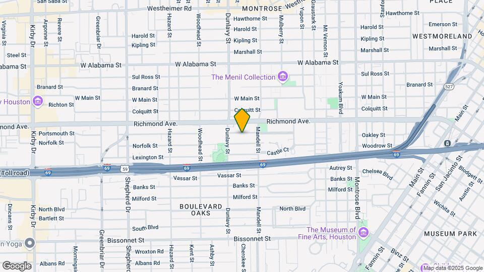 1629 Bonnie Brae St Map and Location Details