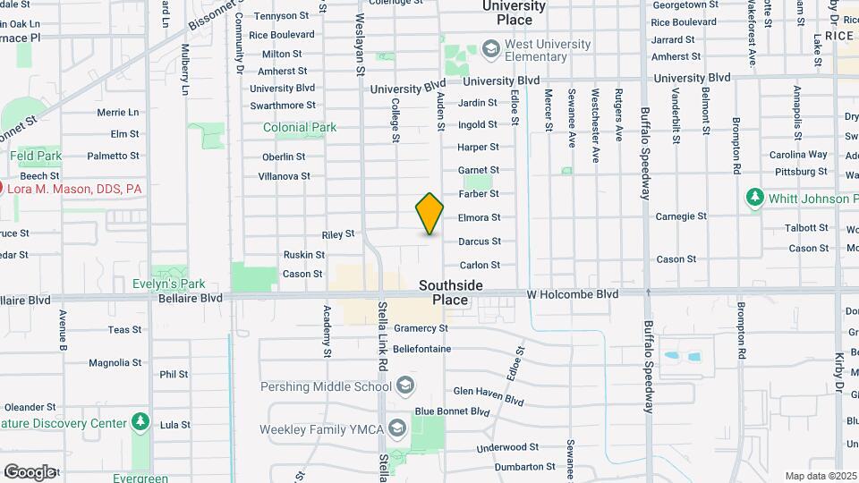 3804 Ruskin St Map and Location Details