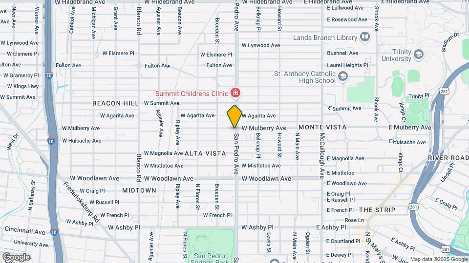 402 W Mulberry Ave Mapa y Detalles de la Ubicación