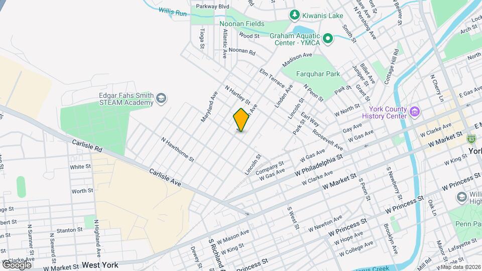 586 Madison Ave, Unit 1 first floor Map and Location Details