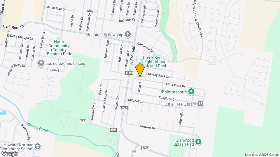 129 Luna Vista Dr Map and Location Details