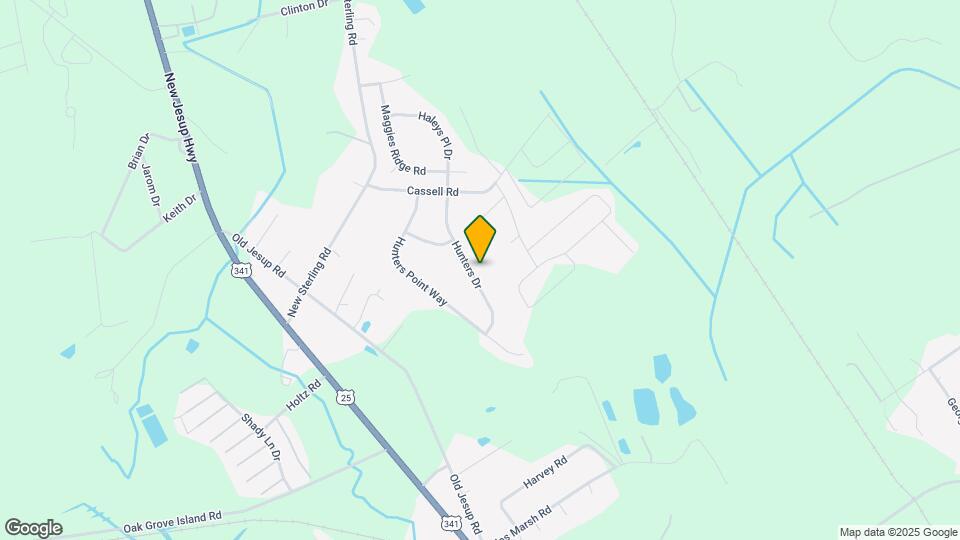 57 Hunters Dr Map and Location Details