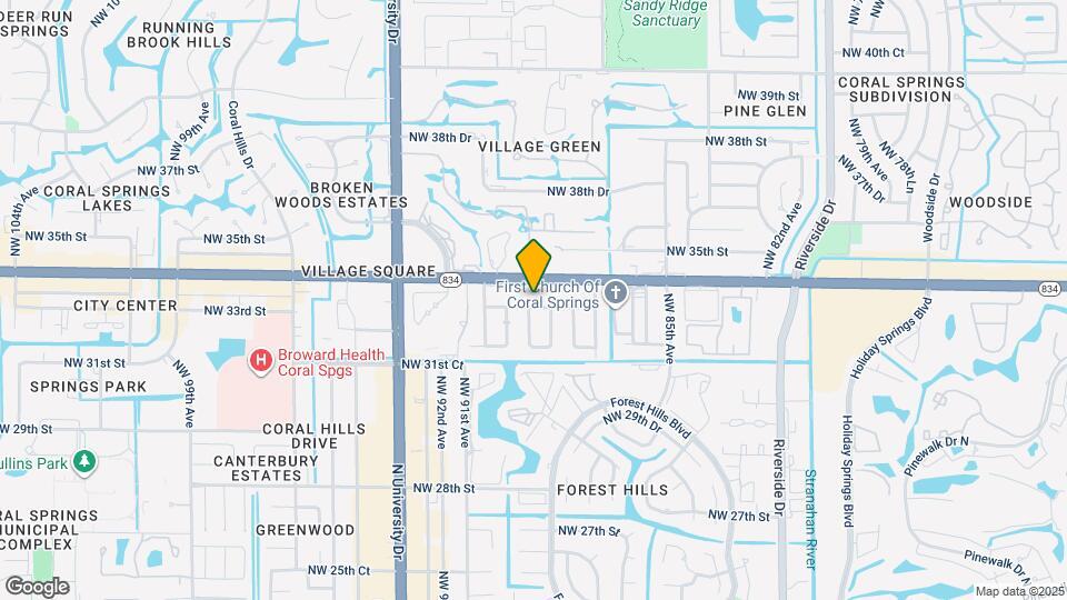 8947 NW 33rd St Map and Location Details