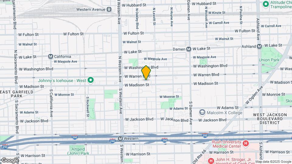 2234 W Madison St Map and Location Details