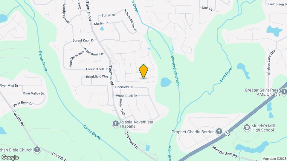 9540 Sleepy Hollow Ln Map and Location Details