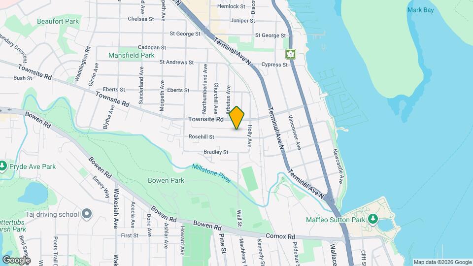 520 Rosehill St Map and Location Details