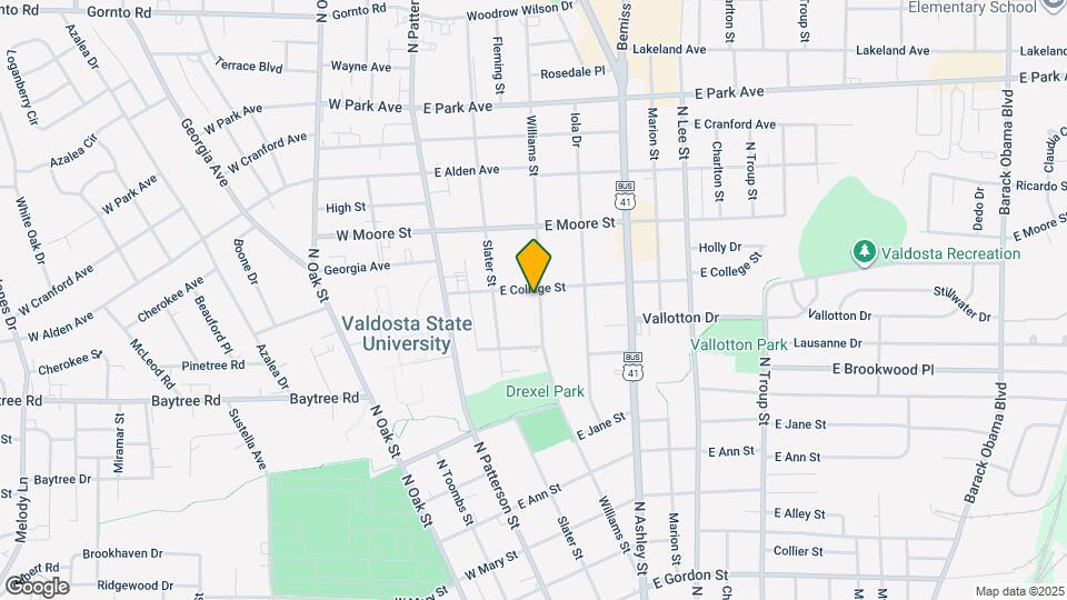 1520 Williams St Map and Location Details