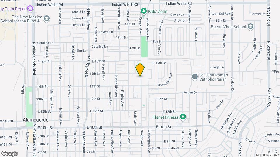 Adorable 2 bedroom 1 bath apartment! Map and Location Details