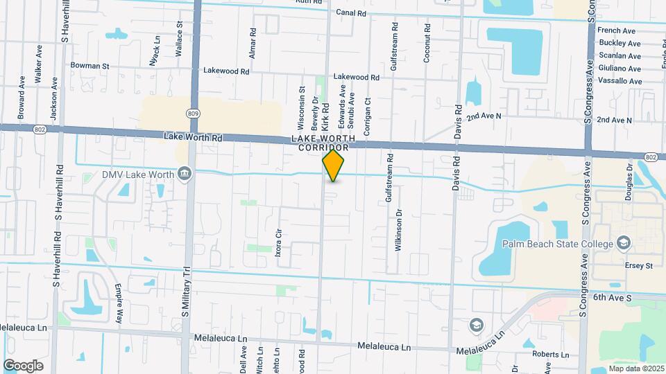 4162 Kirk Rd, Unit 4168 Map and Location Details