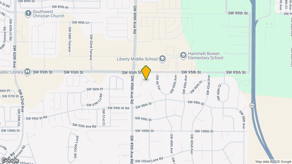 4780 SW 95th Ln Map and Location Details