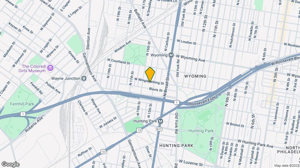 1516 W Wingohocking St Map and Location Details