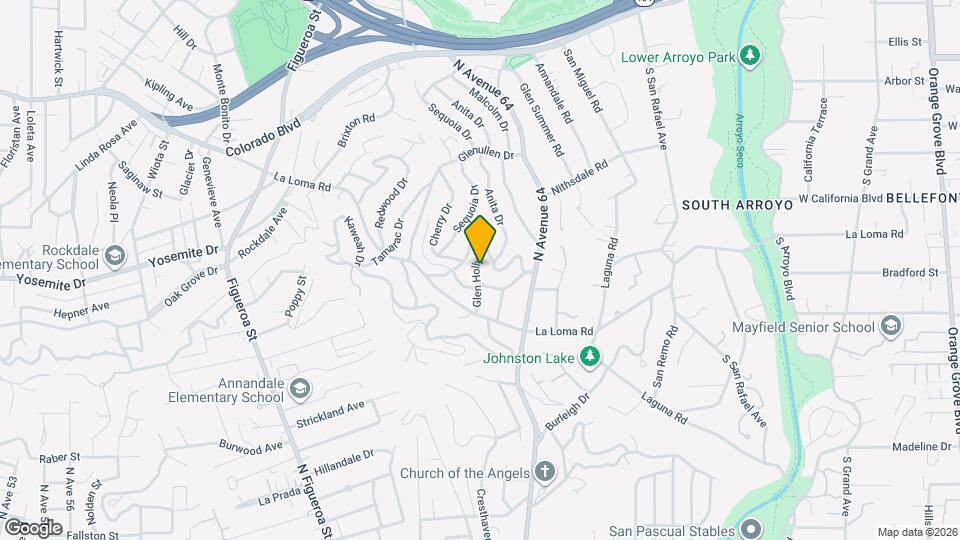 468 Glen Holly Dr Map and Location Details