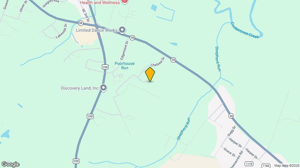 214 Connie Cir Map and Location Details