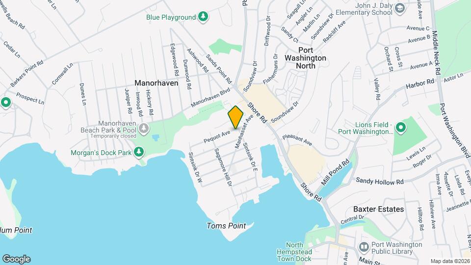 2 Pequot Ave Mapa y Detalles de la Ubicación