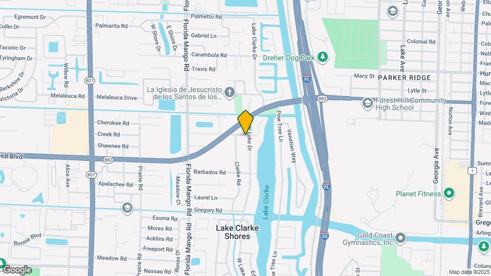 7101 W Lake Dr Map and Location Details