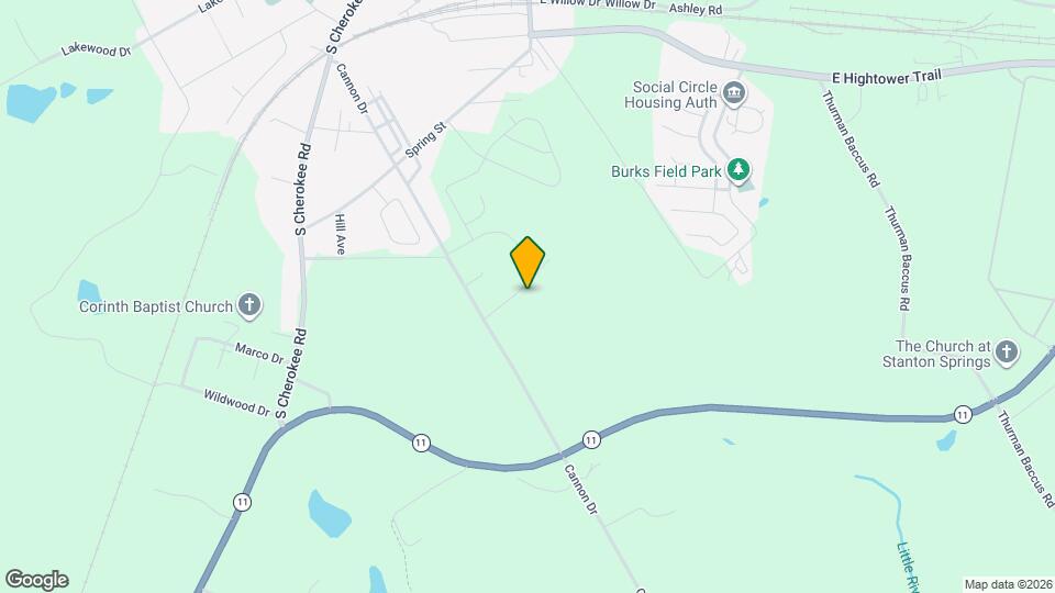 158 Elder Dr SE Map and Location Details