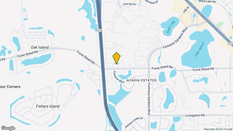 2906 Castaway Ln Mapa y Detalles de la Ubicación
