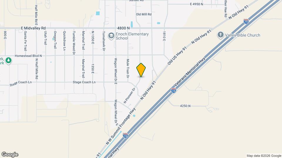 4468 N Pioneer Dr Mapa y Detalles de la Ubicación