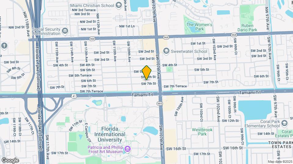 10793-10797 SW 7th St Map and Location Details