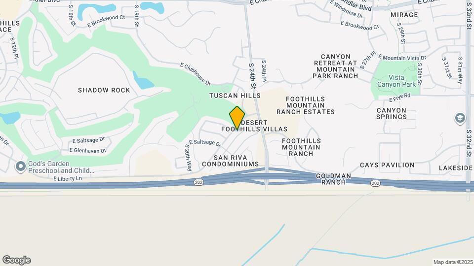 16728 S 22nd St Map and Location Details