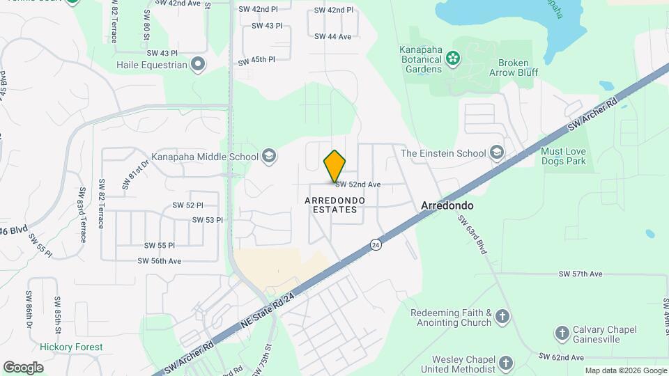 6826 SW 52nd Ave Map and Location Details