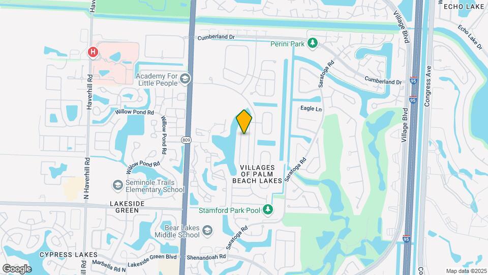 4434 Lake Lucerne Cir Map and Location Details