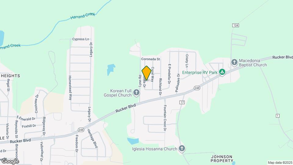 206 Pondella Dr Map and Location Details