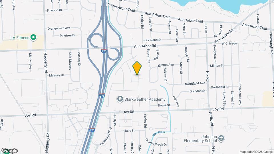 9215 Tavistock Dr Map and Location Details