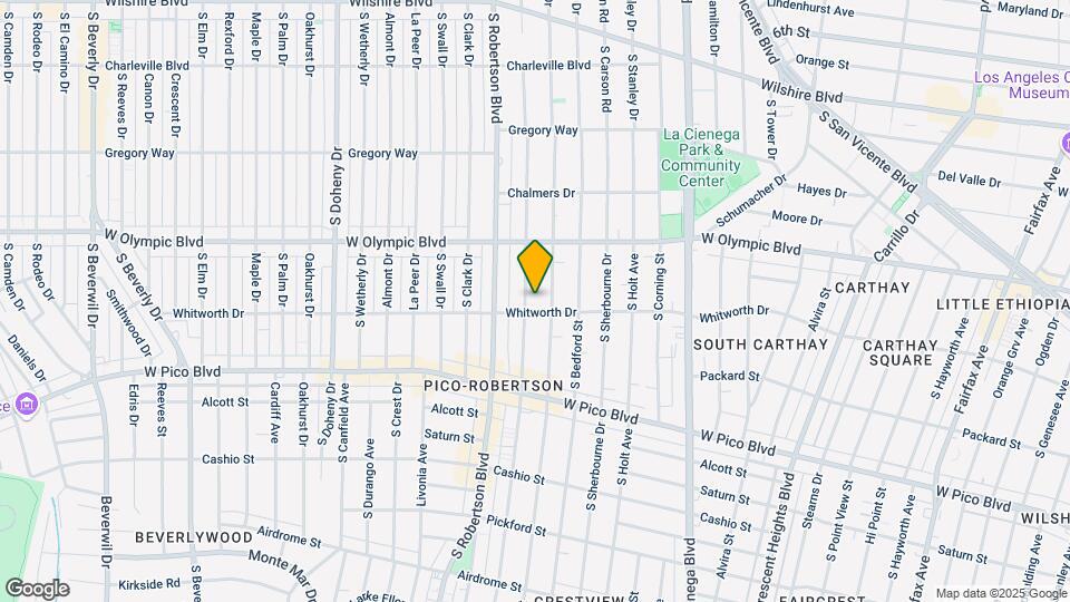 1058 Wooster St Mapa y Detalles de la Ubicación
