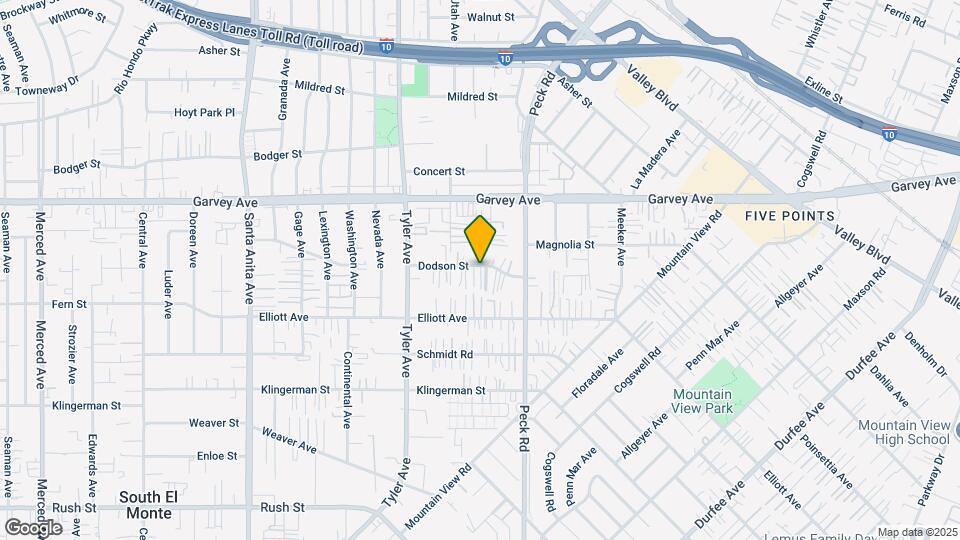 11140 Dodson St Mapa y Detalles de la Ubicación
