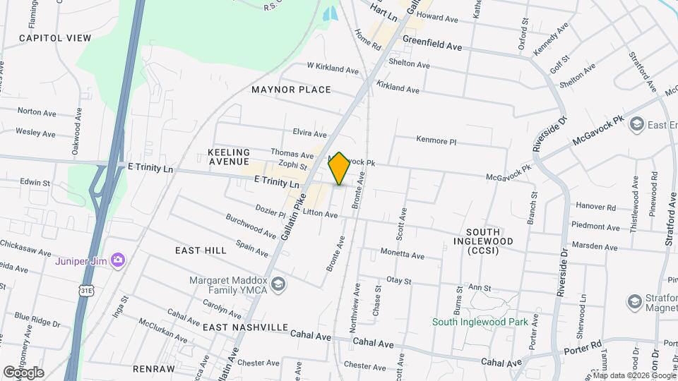 2916 Davis Ave Map and Location Details