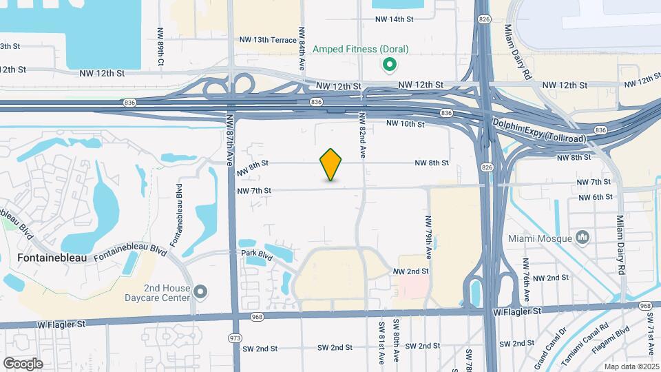 8321 NW 7th St Map and Location Details