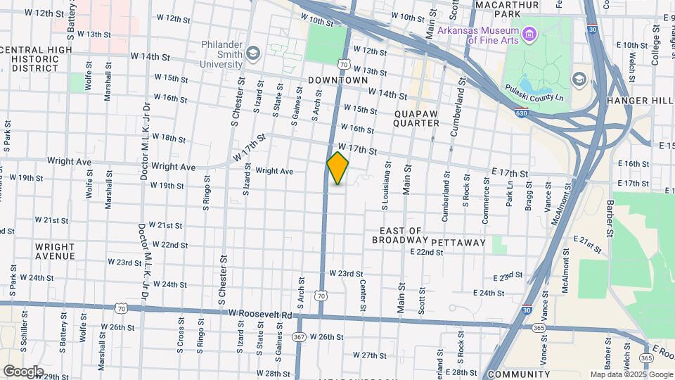 412 W 19th St Map and Location Details