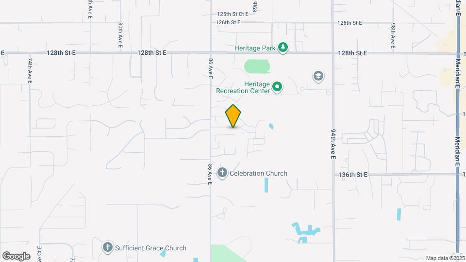 8705 133rd St Ct E Map and Location Details