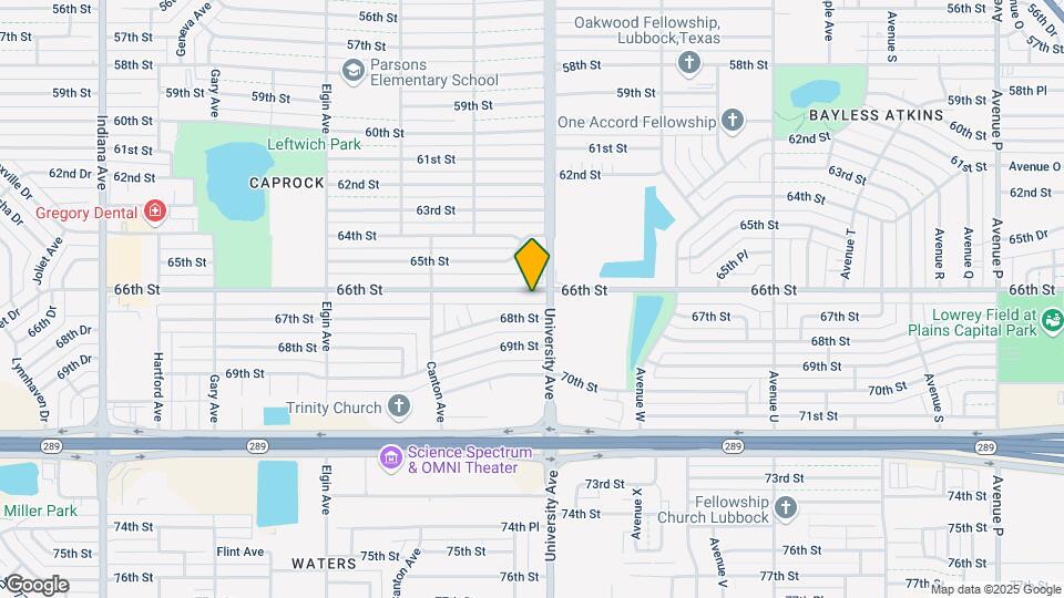 2505 66th St Map and Location Details