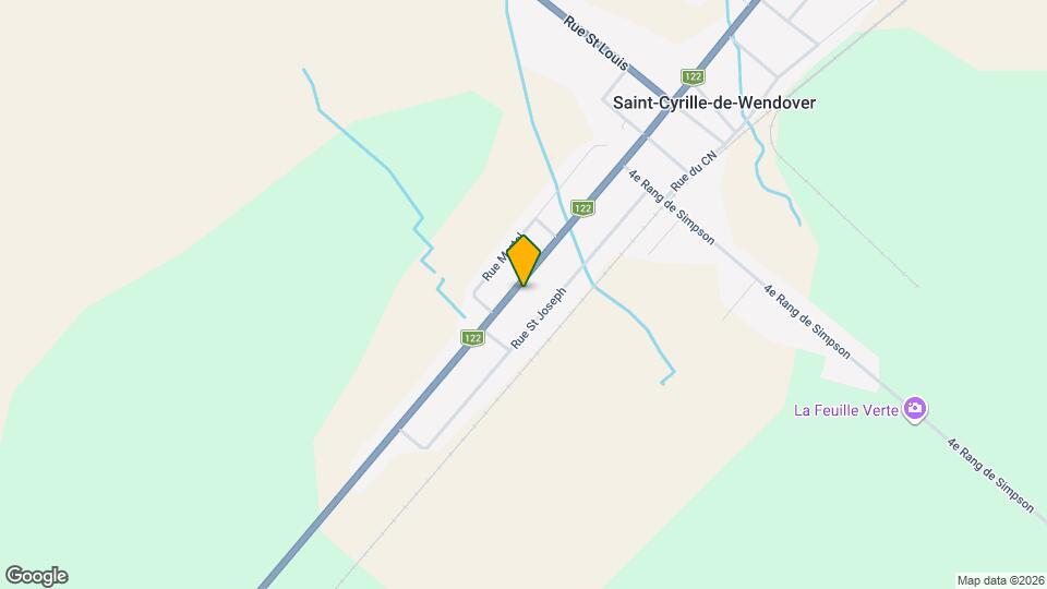 3708-3722 Principale Rue Map and Location Details