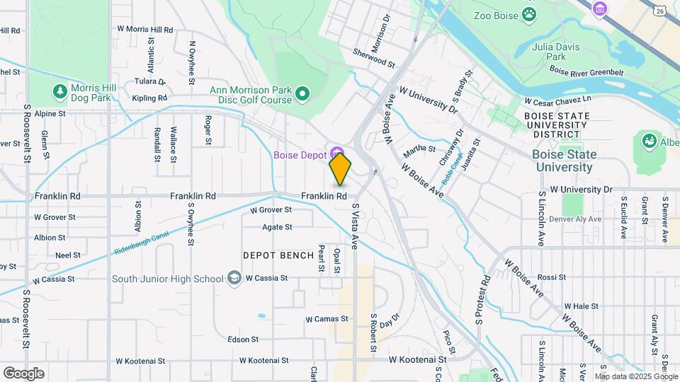 2706 W Rose Hill St Map and Location Details